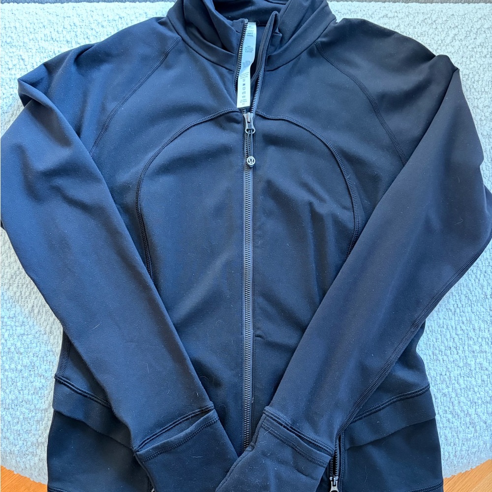 Lululemon Athletica Black Nylon Jacket
